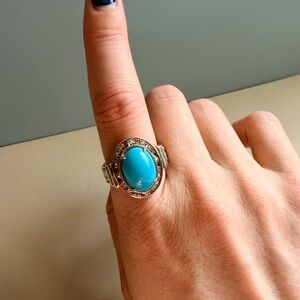 Turquoise gemstone size 8.75